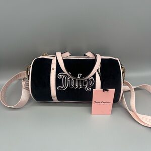 Juicy couture queen of everything mini barrel purse